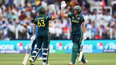Perry-Gardner's gem knocks India out of Women's T20 World Cup as Australia record 5th straight win Perry-Gardner's gem knocks India out of Women's T20 World Cup as Australia record 5th straight win