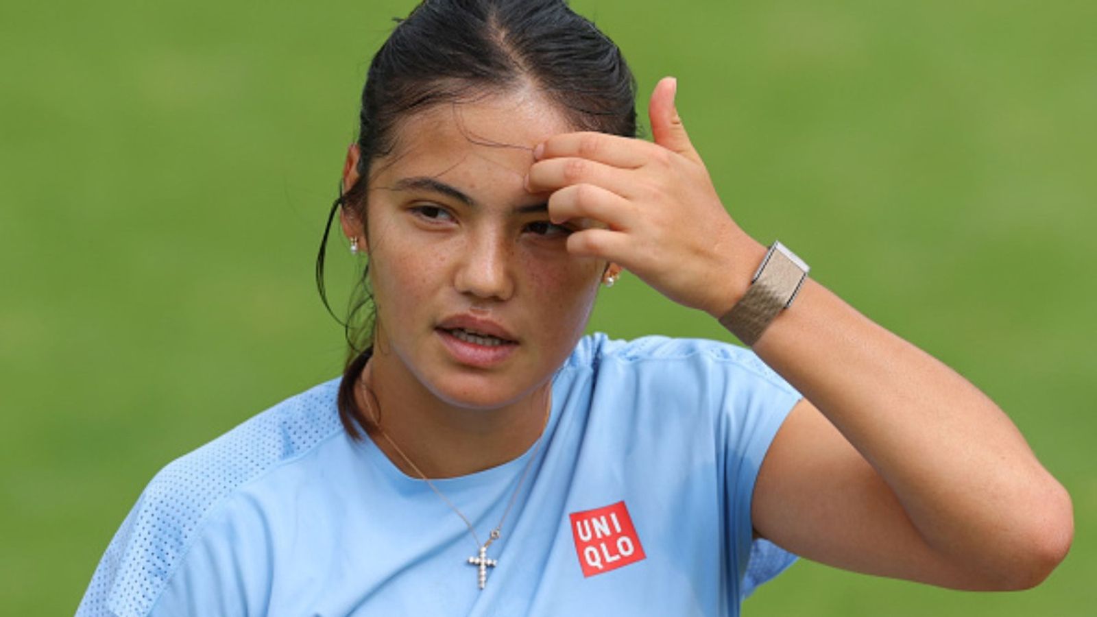 Tennis star Emma Raducanu faces unfortunate injury; withdraws from Wimbledon Emma Raducanu in the frame (Image via Getty)
