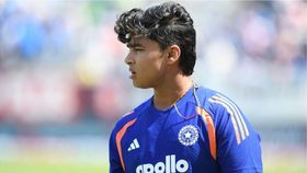 Vaibhav Sooryavanshi in this frame. (Getty) Vaibhav Sooryavanshi in this frame. (Getty)