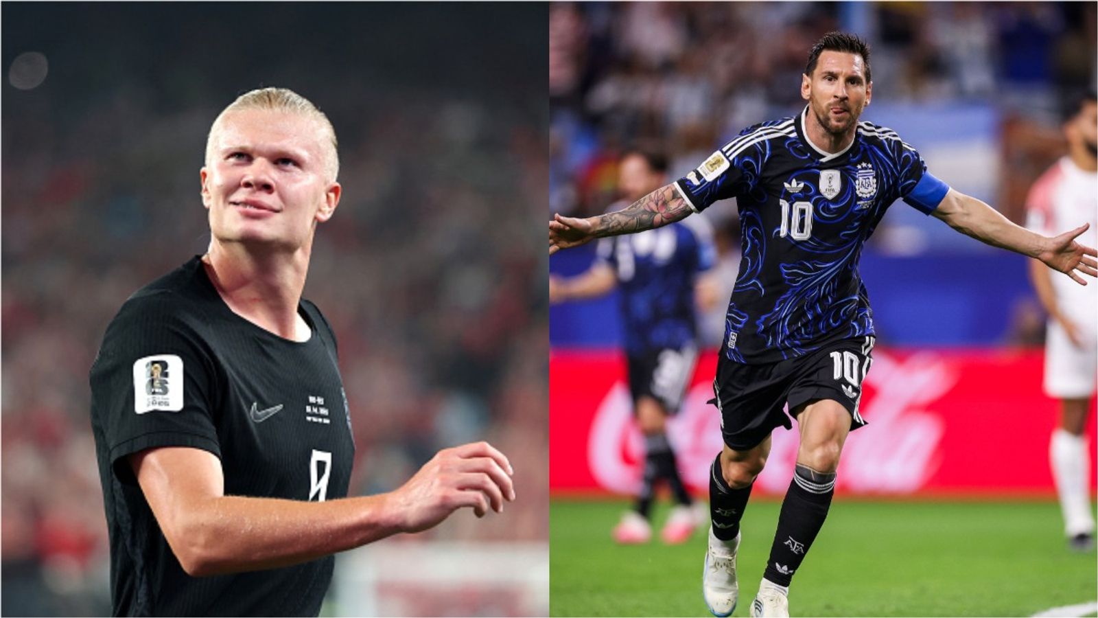 Erling Haaland's hilarious take on Lionel Messi's FIFA World Cup 2026 form goes viral, says 'He is never letting me touch the Golden Boot' Erling Haaland and Lionel Messi in this frame. (Getty)