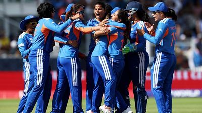 EXPLAINED: India women's team makes cut for 2028 LA Olympics despite T20 World Cup 2026 ouster, know how India players celebrate with each other in this frame. (Getty)