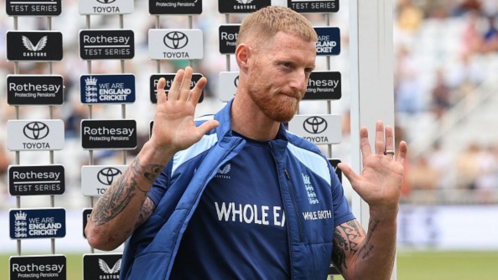 'The only thing I'd change...': Ben Stokes reveals unfulfilled wish after England lose Test series to NZ Former England captain Ben Stokes in this frame. (Getty)