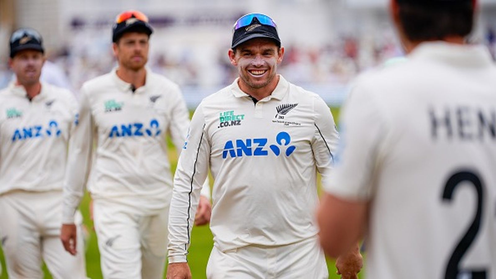 Tom Latham joins elite list of captains after New Zealand's historic Test series win over England New Zealand captain Tom Latham in focus in this frame. (Getty)