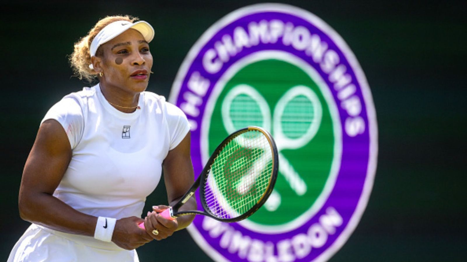 Watch: Tennis legend Serena Williams embraces nerves ahead of dramatic Wimbledon return Serena Williams in the frame (Image via Getty)
