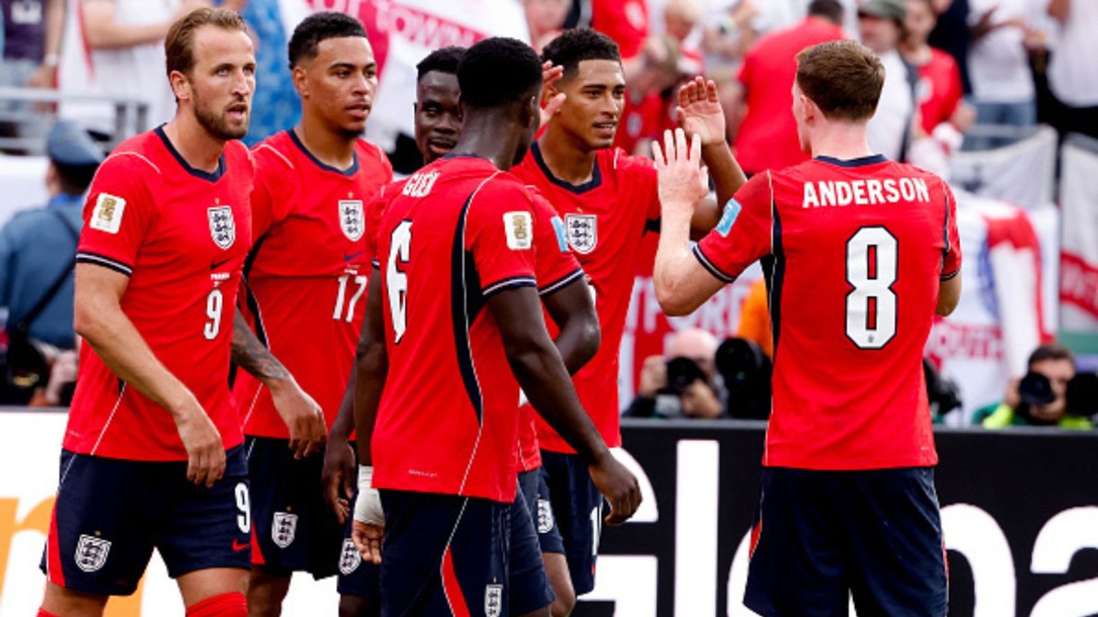 Real Madrid star Jude Bellingham names BEST England player of all time England team in the frame (Image via Getty)