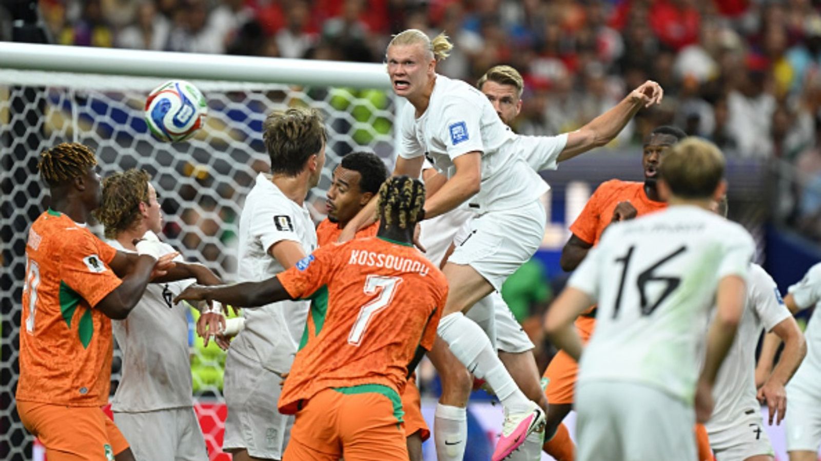Norway advance to World Cup Last 16 with late Haaland winner; Ivory Coast eliminated Norway vs Ivory Coast in the frame (Image via Getty)