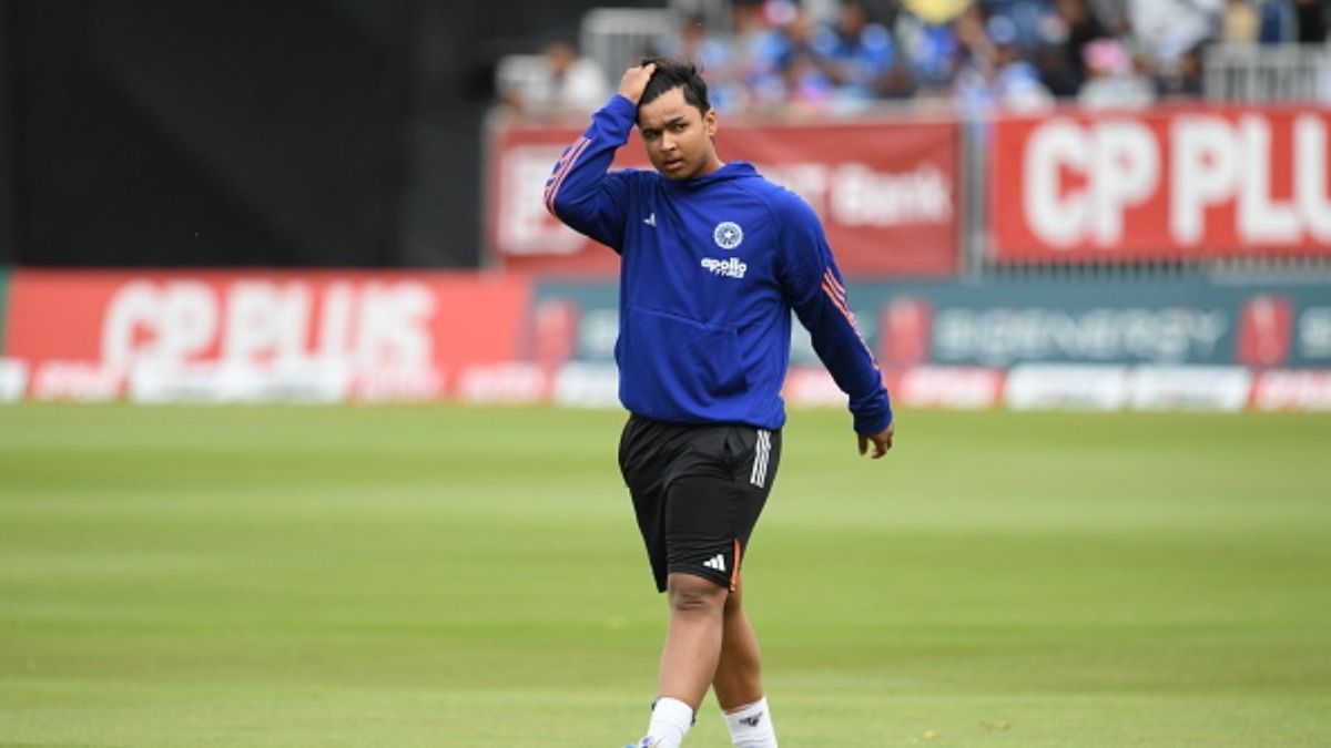 Vaibhav Sooryavanshi in this frame. (Getty)