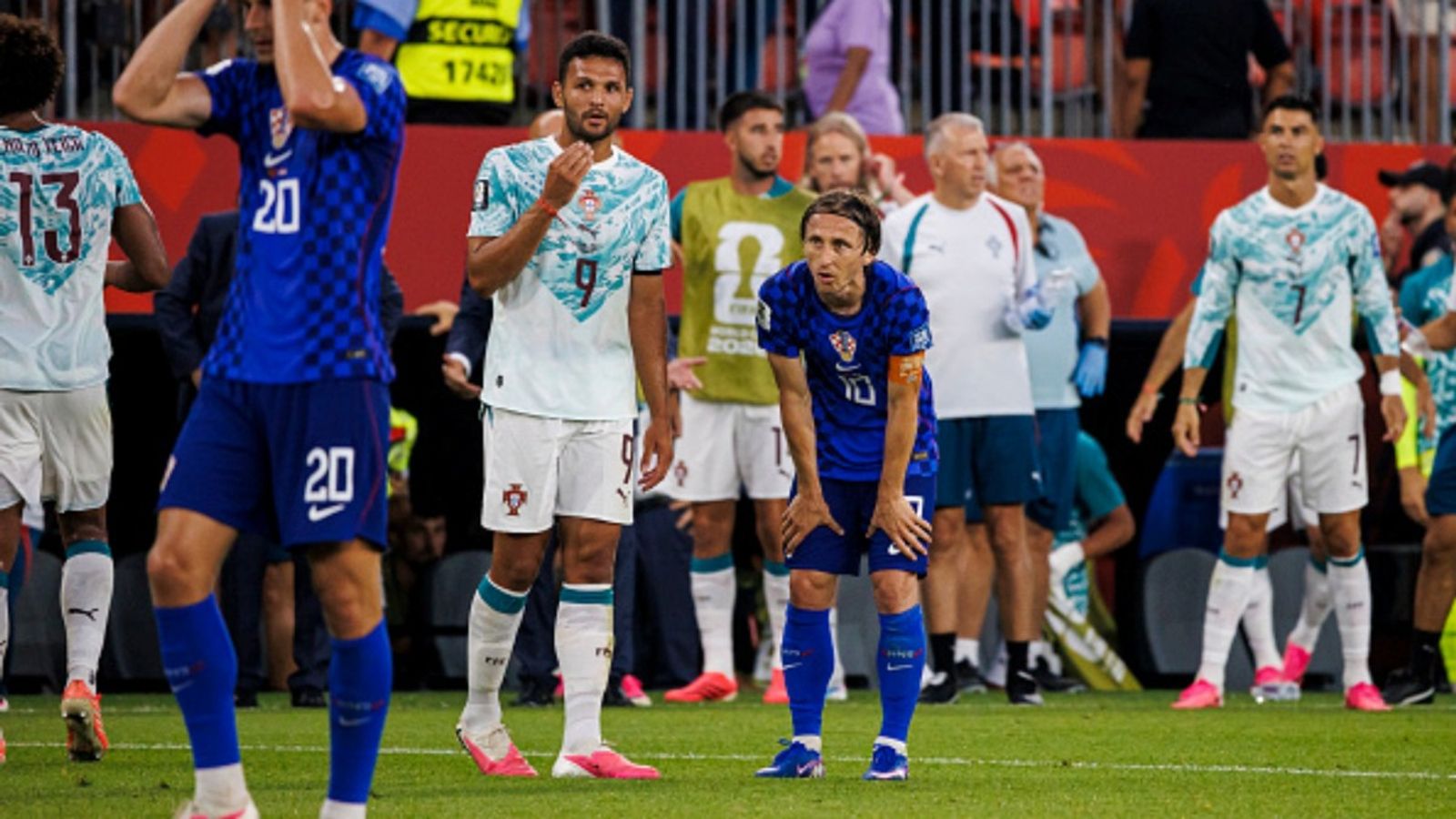 Ronaldo, Ramos score, Croatia's stoppage time goal denied by VAR as Portugal reach FIFA World Cup 2026 Round of 16 to face Spain Luka Modric of Croatia reacts after his team's goal is disallowed after a VAR decision during the FIFA World Cup 2026 Round Of 32 match against Portugal at Toronto Stadium on July 2, 2026 in Toronto, Canada.