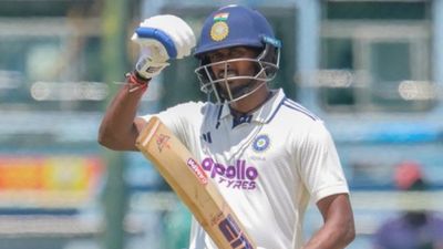 IND A vs SL A: Sudharsan's ton, Padikkal's 94 help India give strong retort to Sri Lanka with 247/1 on Day 2 India A's star opener Sai Sudharsan in this frame. (X)