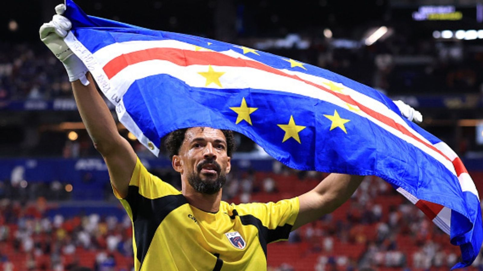 Cape Verde goalkeeper Vozinha, World Cup Hero against Argentina, available as Free Agent Vozinha in the frame (Image via Getty)