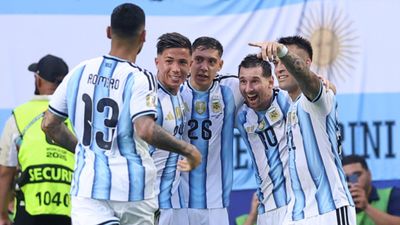 Argentina scripts FIFA World Cup record with hard-fought win over Cape Verde Argentina scripts FIFA World Cup record with hard-fought win over Cape Verde