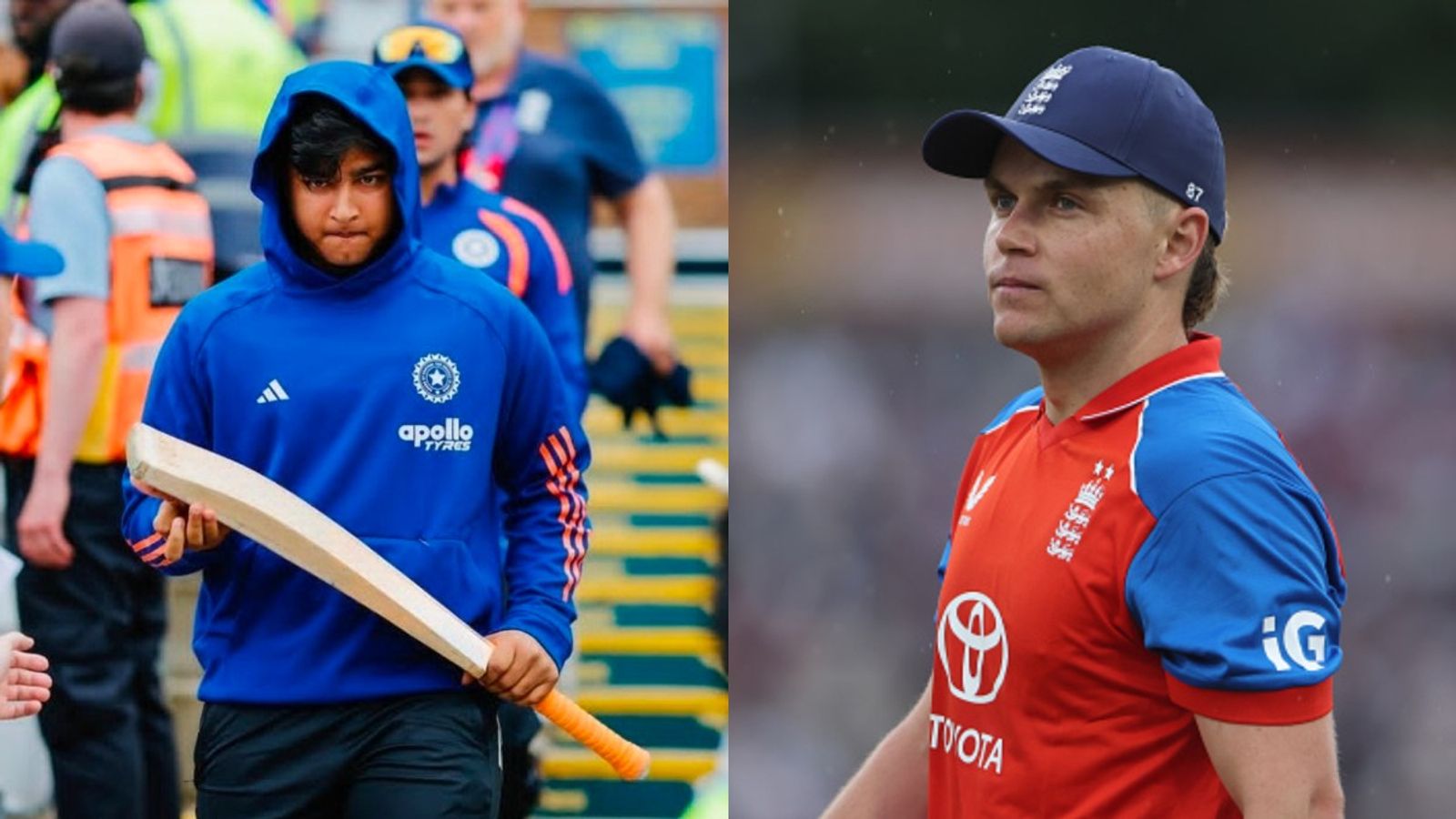 Vaibhav Sooryavanshi's debut mystery continues but Sam Curran draws up plans to test 15-year-old in England India's Vaibhav Sooryavanshi (L) and England's Sam Curran in frame. (Getty)