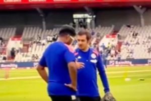 WATCH: Gambhir spotted having animated chat with Samson before dropping latter in IND vs ENG 2nd T20I SportsTak