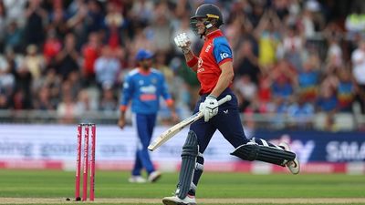 IND vs ENG: Bethell's 76 spoils Sooryavanshi's debut as England thrash India by 4 wickets in 2nd T20I Jacob Bethell celebrates after England beat India by 4 wickets in the 2nd T20I. (Getty)