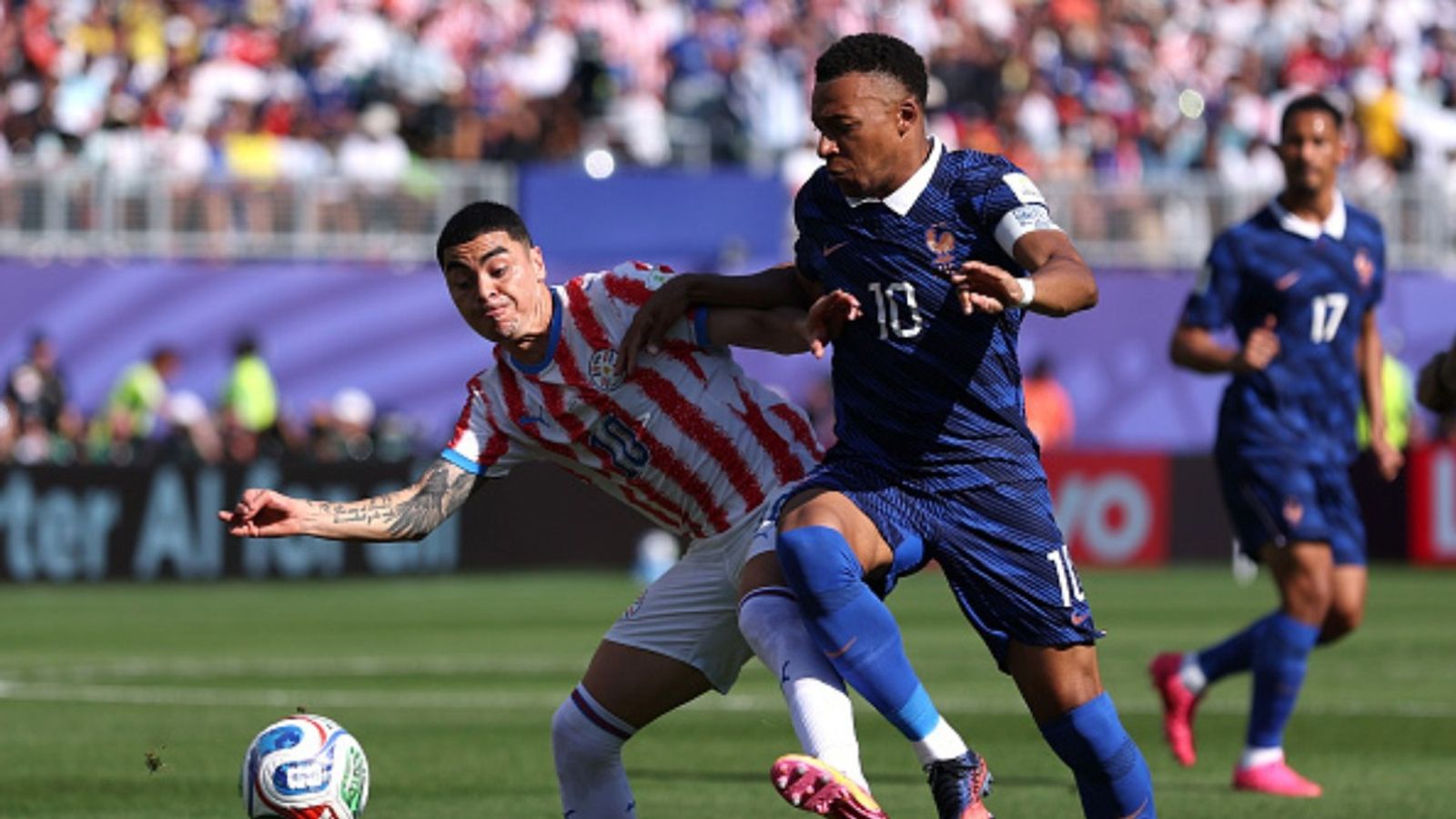 France advances to 2026 World Cup quarter-finals after hard-fought win over Paraguay France vs Paraguay in the frame (Image via Getty)