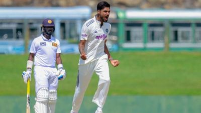 IND A vs SL A: Gurnoor's 10-wicket haul powers India to crushing win over Sri Lanka in 2nd unofficial Test to seal series 1-0 India's star pacer Gurnoor Brar in this frame. (X)