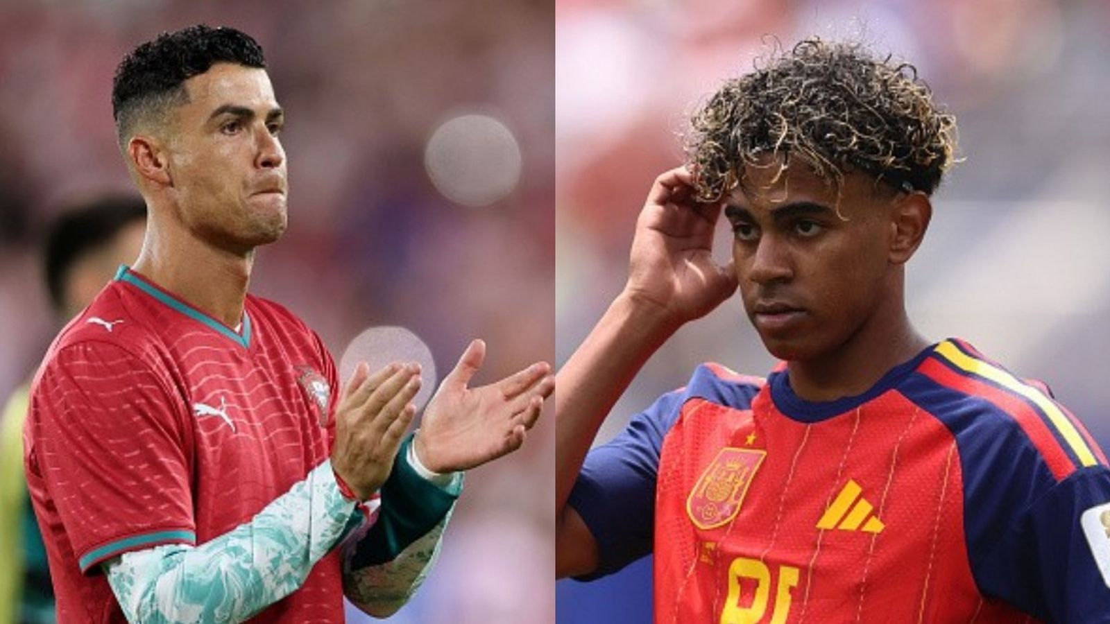 Cristiano Ronaldo comments on Lamine Yamal ahead of Portugal's World Cup clash vs Spain Cristiano Ronaldo and Lamine Yamal in the frame (Images via Getty)