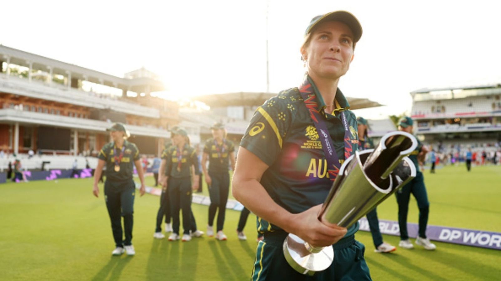 ICC announces Women's T20 World Cup 2026 team of the tournament, only one Indian makes the cut Sophie Molineux of Australia poses with the ICC Women's T20 World Cup following the Final against England at Lord's Cricket Ground on July 05, 2026 in London, England.