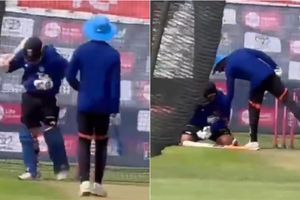 Injury scare for Vaibhav Sooryavanshi ahead of 3rd T20I as throwdown specialist's short ball leads to nasty blow; watch video SportsTak