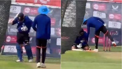 Injury scare for Vaibhav Sooryavanshi ahead of 3rd T20I as throwdown specialist's short ball leads to nasty blow; watch video Vaibhav Sooryavanshi