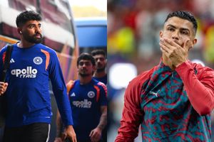 Mohammed Siraj's heartfelt words for Cristiano Ronaldo after Portugal's FIFA World Cup 2026 exit SportsTak