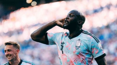 WATCH: Belgium take cheeky dig at Balogun controversy after USMNT rout Romelu Lukaku in this frame. (X)