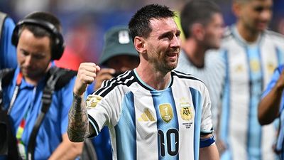 Watch: Lionel Messi breaks into tears after leading Argentina to miraculous win over Egypt Argentina captain Lionel Messi in this frame. (Getty)