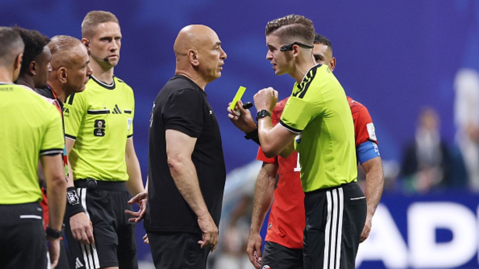 VAR controversy mars Argentina’s dramatic win over Egypt in World Cup Round of 16 Argentina vs Egypt in the frame (Image via Getty)