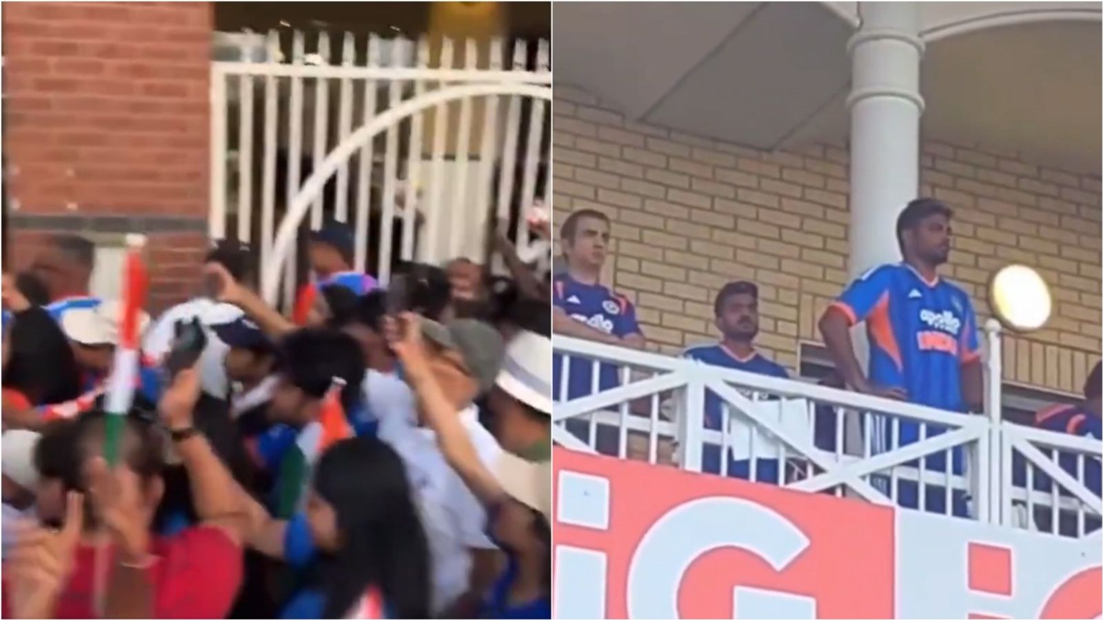 'We want Sanju' chants echo in Trent Bridge as India players leave stadium after 76 all out in 3rd T20I vs England, video goes viral India's Sanju Samson, Axar Patel and Gautam Gambhir stand outside the dresssing room on England tour; Fans wait for Team India ahead of their departure.