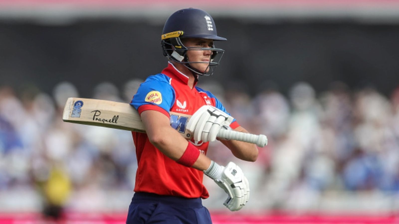Bethell storms into top 10, SKY slips 5 places, losses for Chakaravarthy-Bumrah too in ICC latest T20I rankings Jacob Bethell of England leaves the field of play after being dismissed during the third T20I against India at Trent Bridge in Nottingham, United Kingdom, on July 7, 2026.