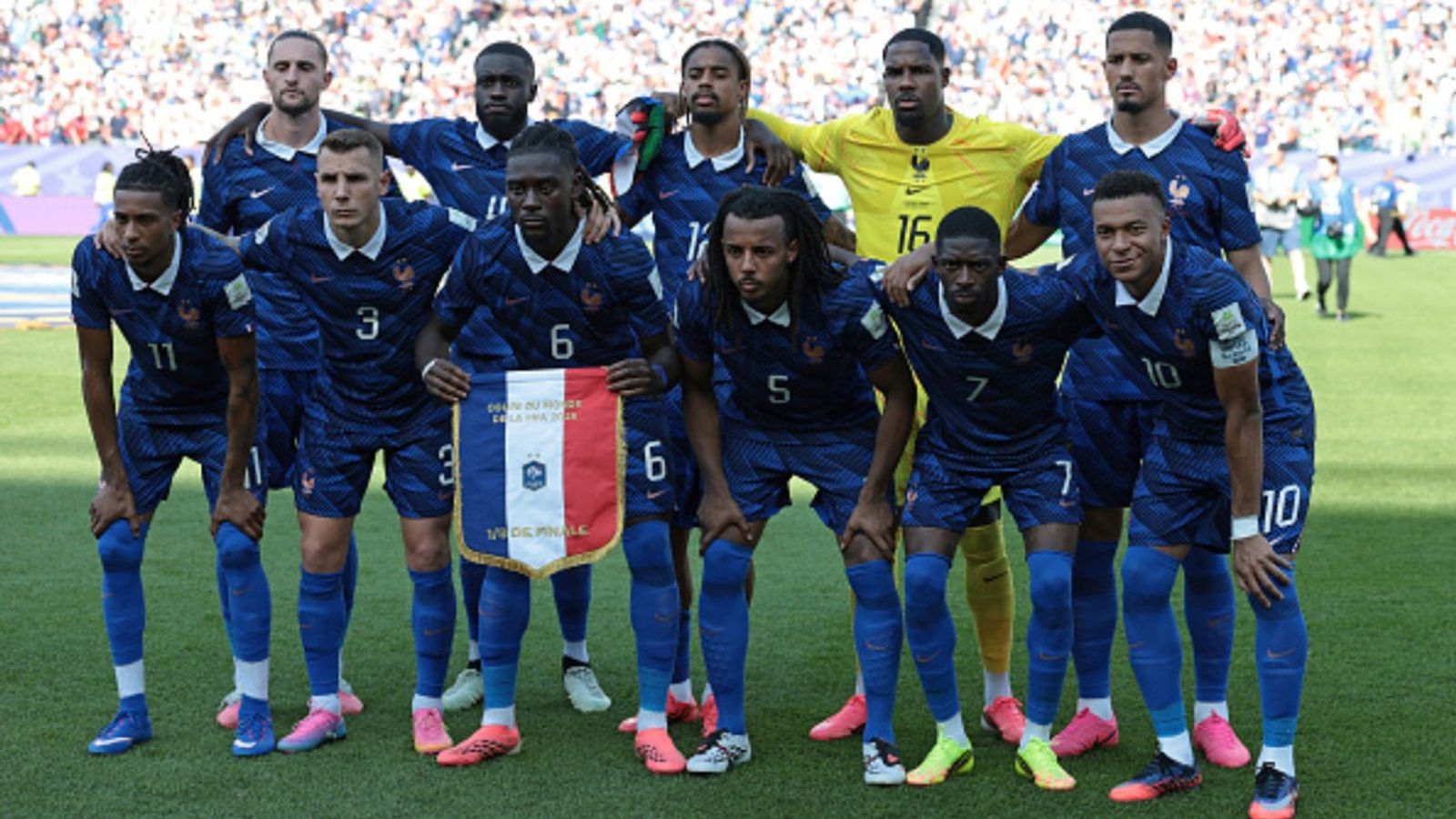 France handed timely injury boost as star returns to training before Norway clash France Football Team in the frame (Getty)