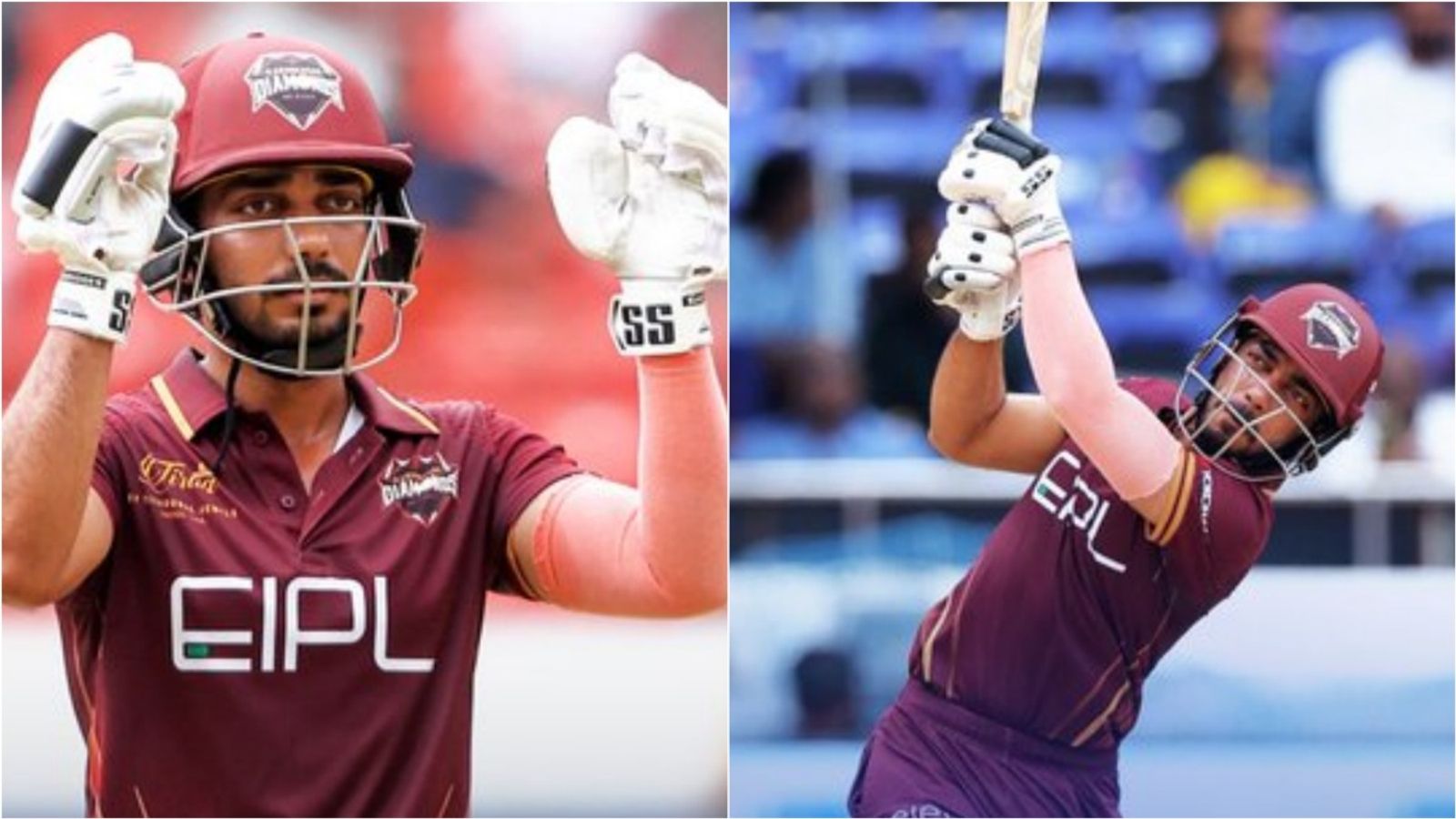 3 centuries in 6 innings, Ex-SRH opener slams 61-ball 137, scores mountains of runs in TG20 to be in scouts' radar Karimnagar Diamonds captain and opener, Tanmay Agarwal plays a shot in the TG20 Eliminator against Ranga Reddy Risers on July 9.