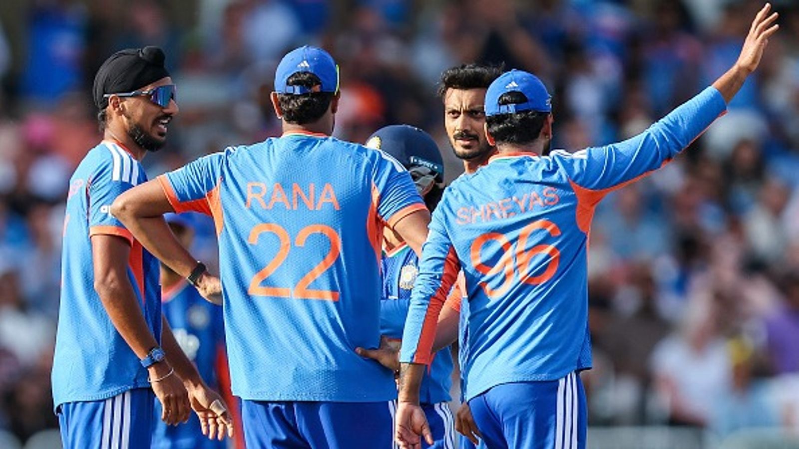 Huge blow to India ahead of 4th T20I vs England, two stars ruled out of remainder of series Team India players celebrate with each other in this frame. (Getty)