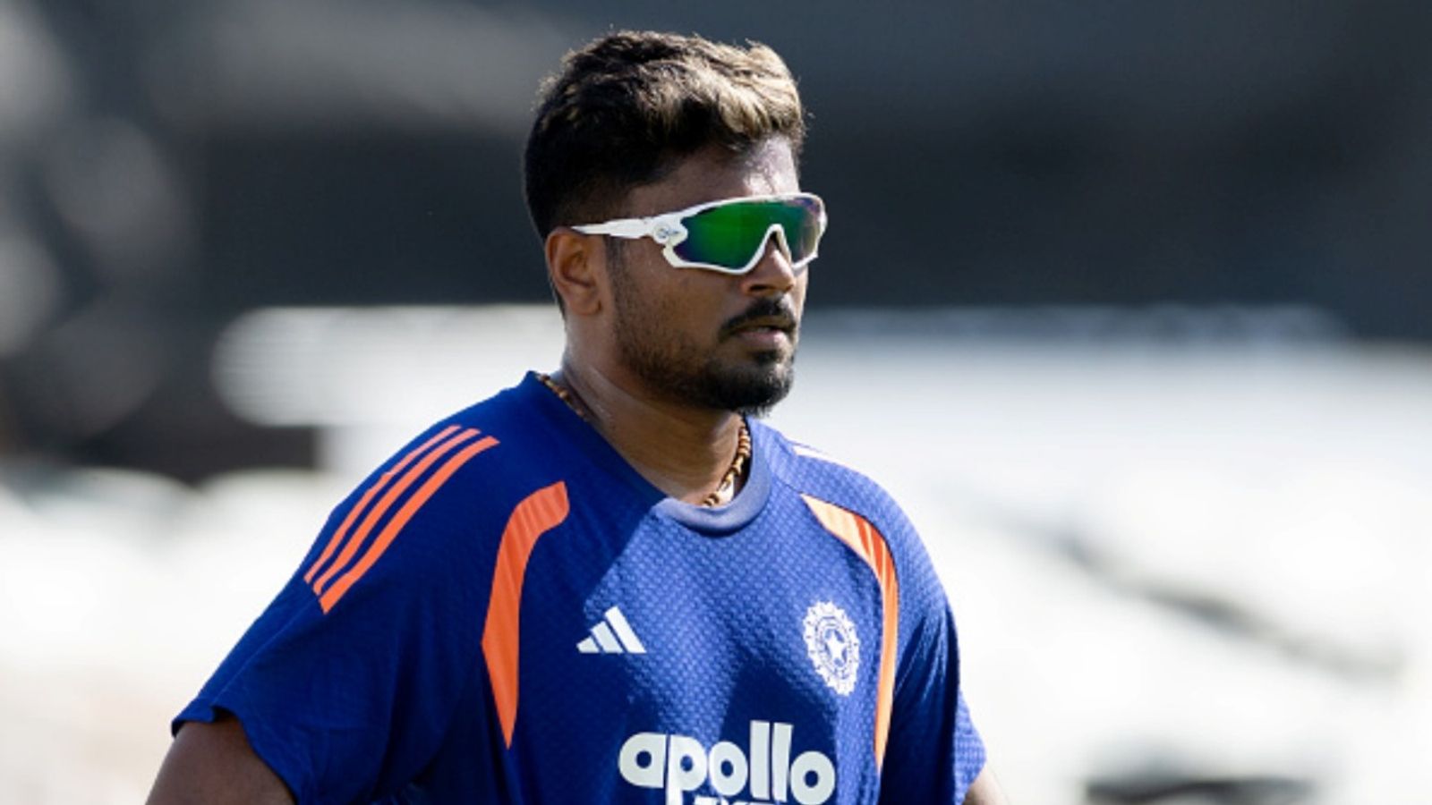 'I'm totally broken because I thought...': Sanju Samson's childhood coach 'very sad' on snub after just 3 innings Sanju Samson of India looks on ahead of the 3rd T20I against England at Trent Bridge on July 07, 2026 in Nottingham, England.
