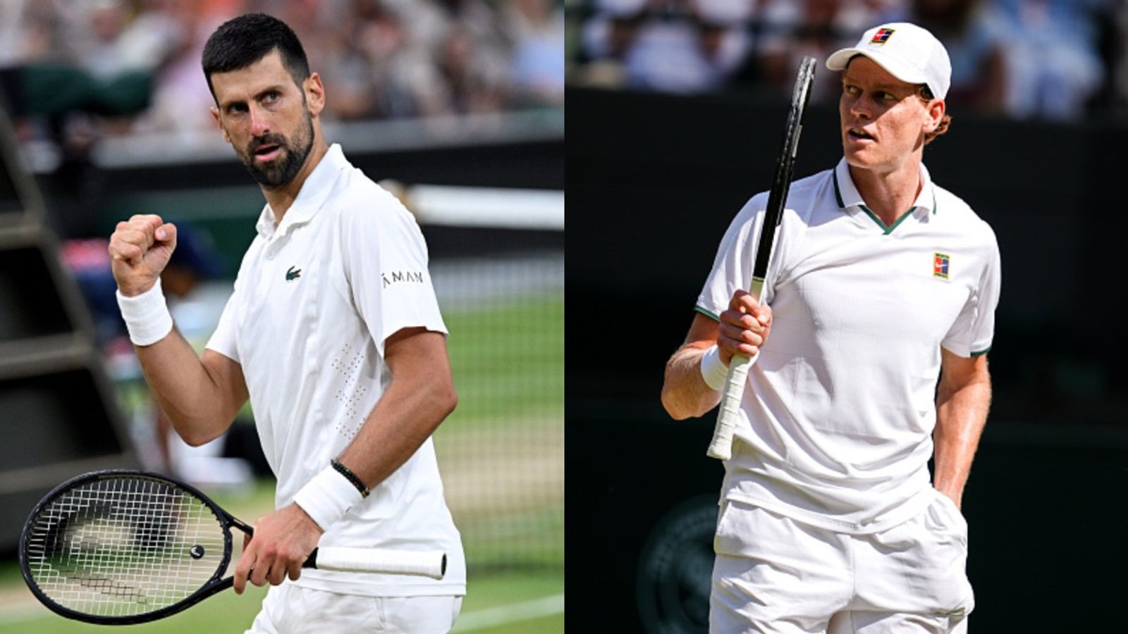 Key factor giving Novak Djokovic an edge over Jannik Sinner at Wimbledon 2026 semi-final Novak Djokovic and Jannik Sinner in the frame (Getty)