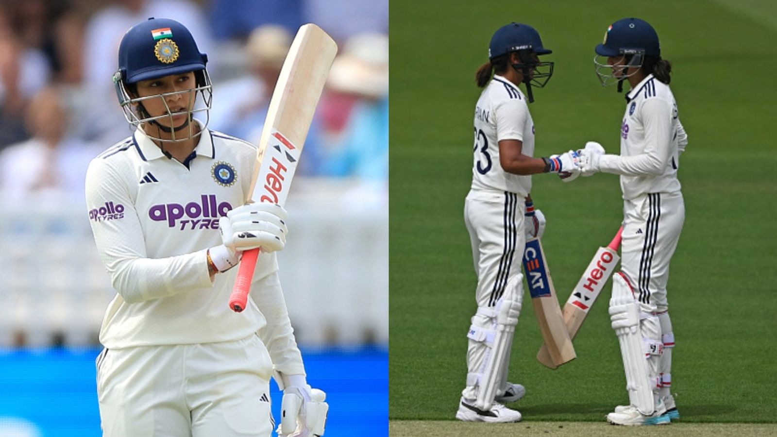 IND vs ENG: Smriti Mandhana, Harmanpreet Kaur and Deepti Sharma put India in command on Day 1 of Lord's Test India Women tightens their grip on England on the first day of Lord's test (Getty)