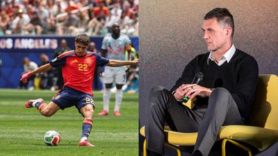 FIFA World Cup 2026: Spain's Pau Cubarsi beats Paolo Maldini, becomes fastest player to... Pau Cubarsi and Paolo Maldini in this frame. (Getty)