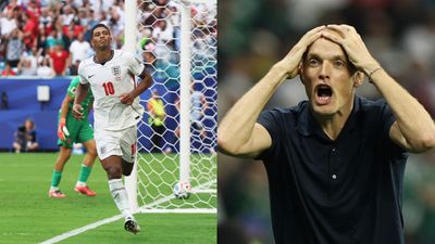 WATCH: Jude Bellingham gives fiery reply to England coach Thomas Tuchel's 'sloppy' remark after win vs Norway Jude Bellingham and Thomas Tuchel in this frame. (Getty)