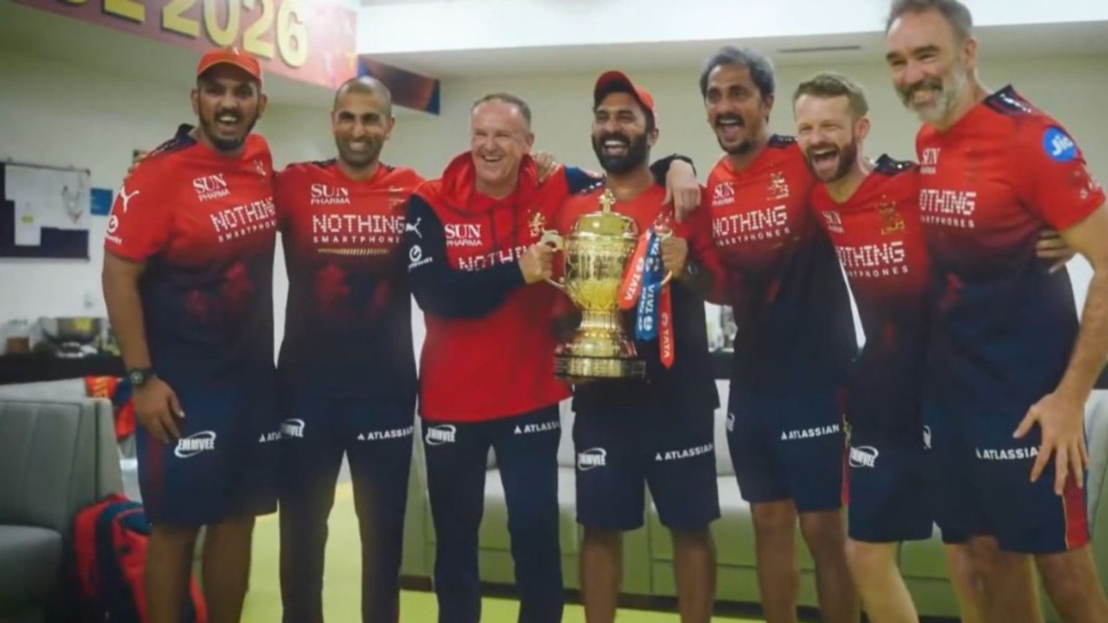 Nasser Hussain backs RCB coach to replace Brendon McCullum after shock sacking RCB coaching staff in the frame (Getty)