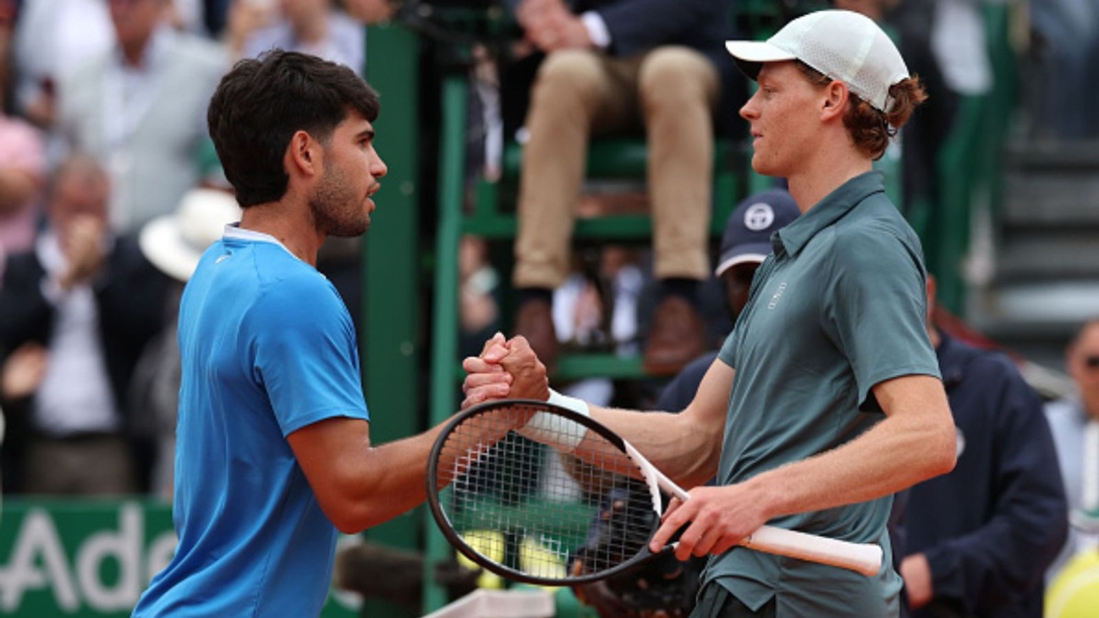 Alcaraz and Sinner continue to redefine men's Tennis excellence; a look at their head to head records Carlos Alcaraz and Jannik Sinner in the frame (Image via Getty)