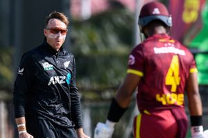 Lennox breaks Vettori's 22-yr-old record with 5 for 19 as New Zealand bowl out West Indies for 138, win by 5 wickets SportsTak