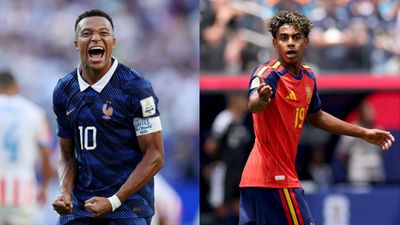Lamine Yamal vs Kylian Mbappe: When and where to watch France vs Spain FIFA World Cup 2026 semifinal in India Kylian Mbappé, Lamine Yamal in this frame. (Getty)