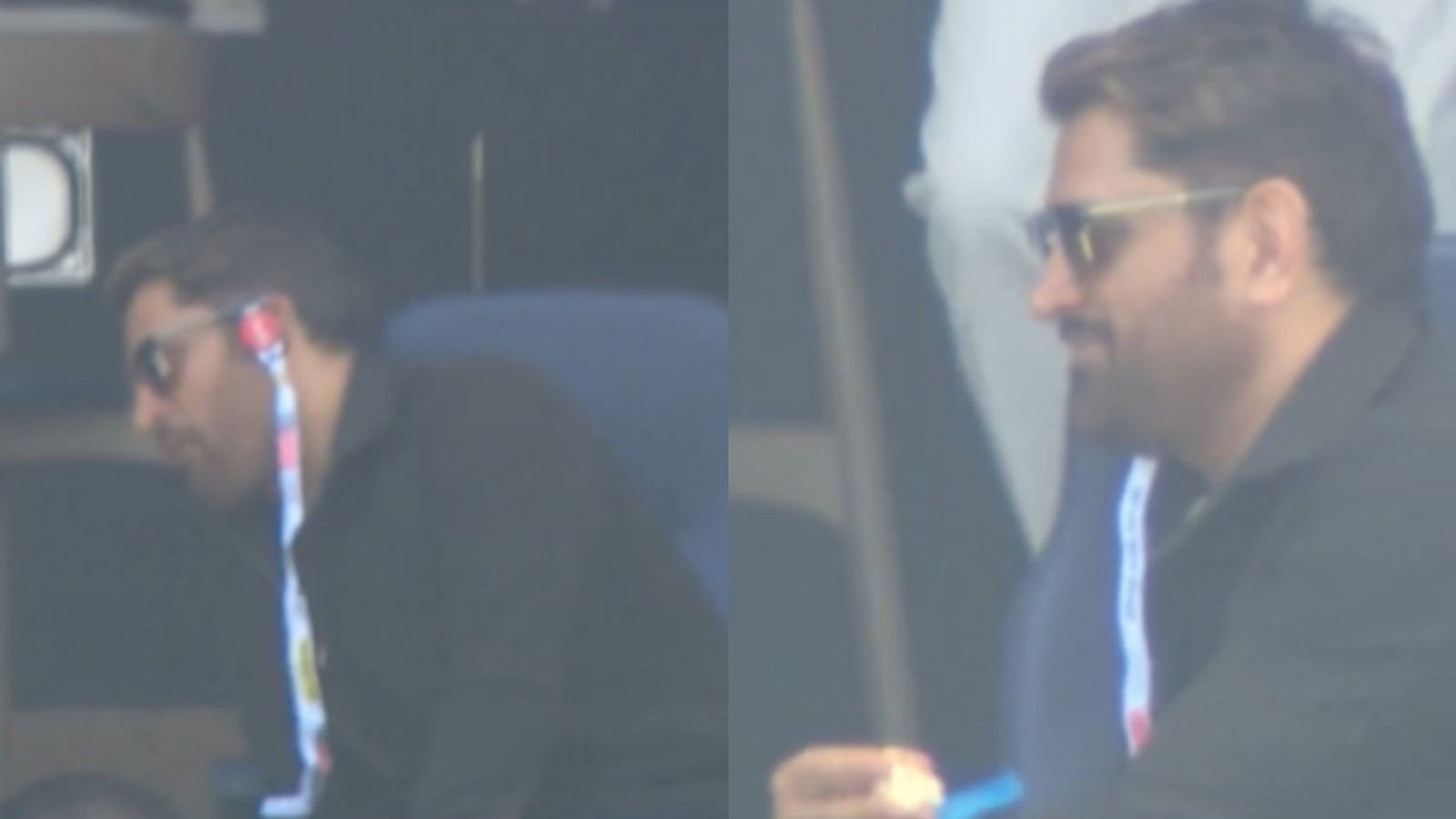 Watch: MS Dhoni spotted wearing unique earpiece during IND vs ENG 1st ODI, Here is what it does MS Dhoni spotted wearing unique earpiece during IND vs ENG 1st ODI. (Screenshot)