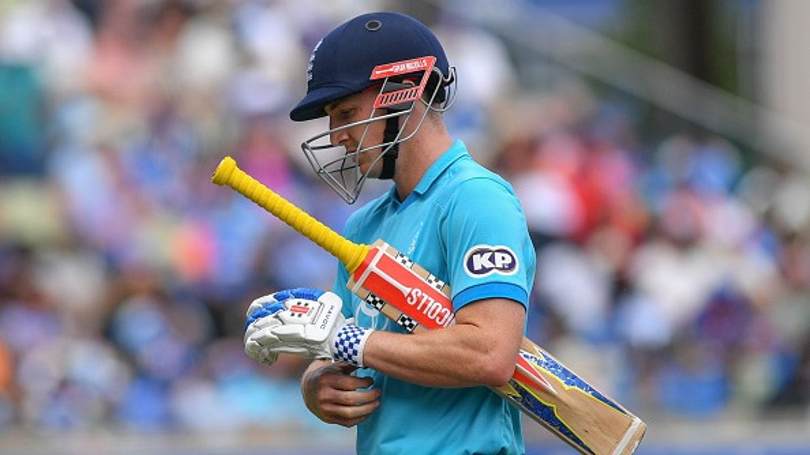 Harry Brook reveals where did England go wrong in six-wicket defeat to India in 1st ODI England captain Harry Brook in this frame. (Getty)