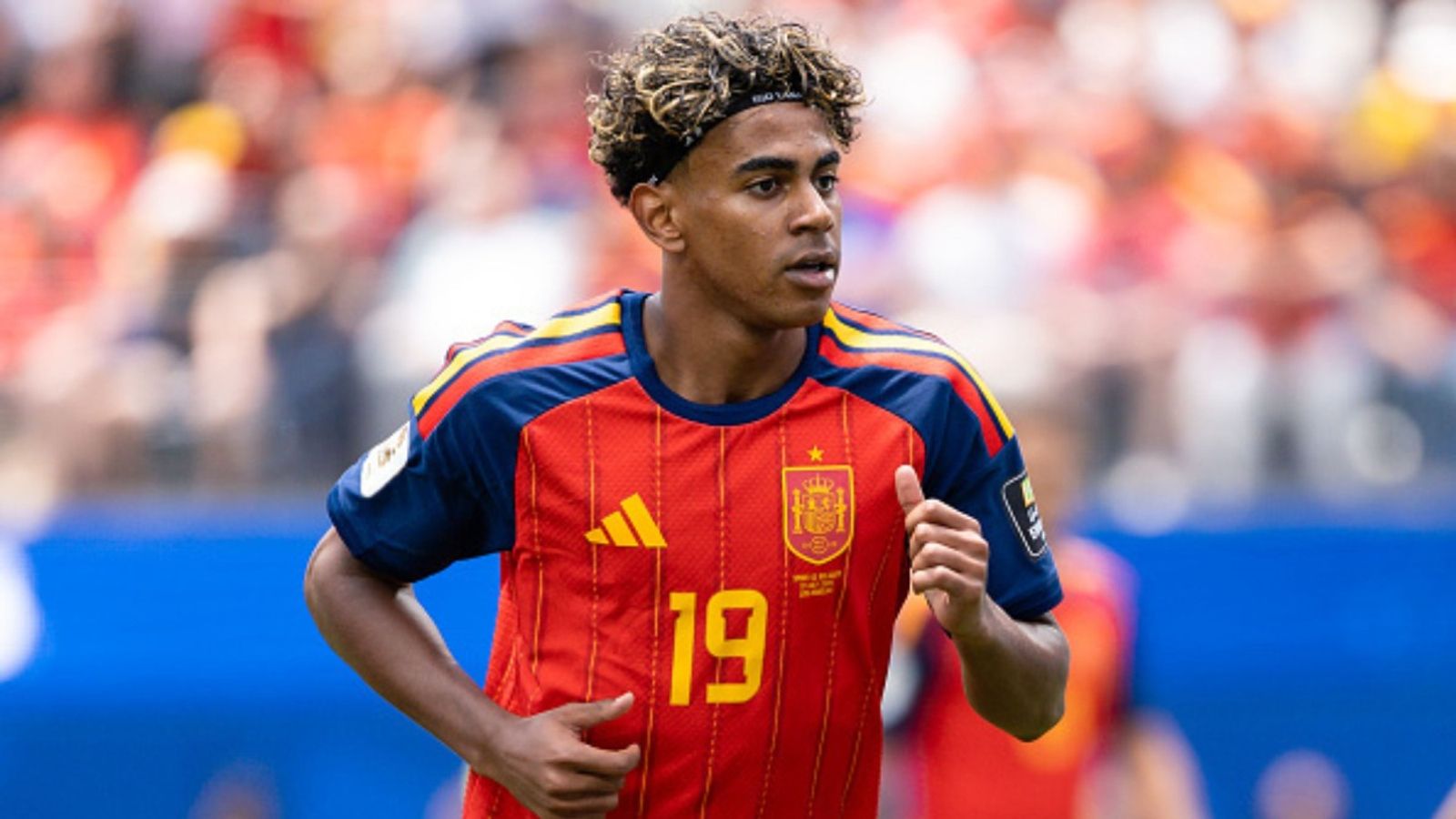 Lamine Yamal maintains perfect competitive record as Spain reaches World Cup final defeating France Lamine Yamal in the frame (Image via Getty)