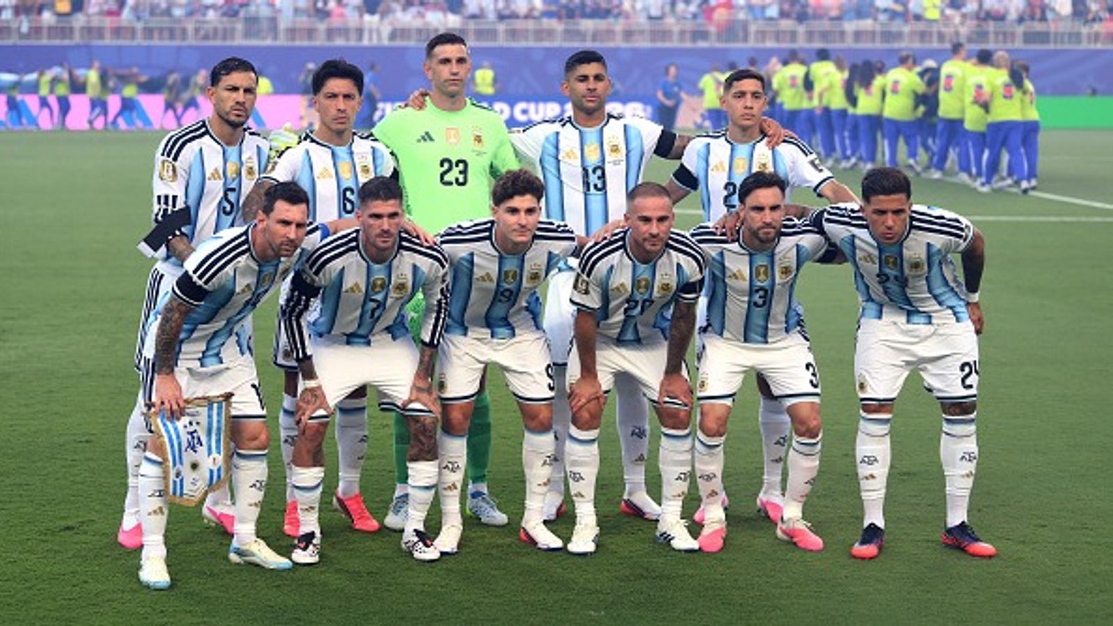 FIFA grants Argentina's special request that echoes 1986 and 1998 World Cup wins over England Team Argentina in the frame (Getty)