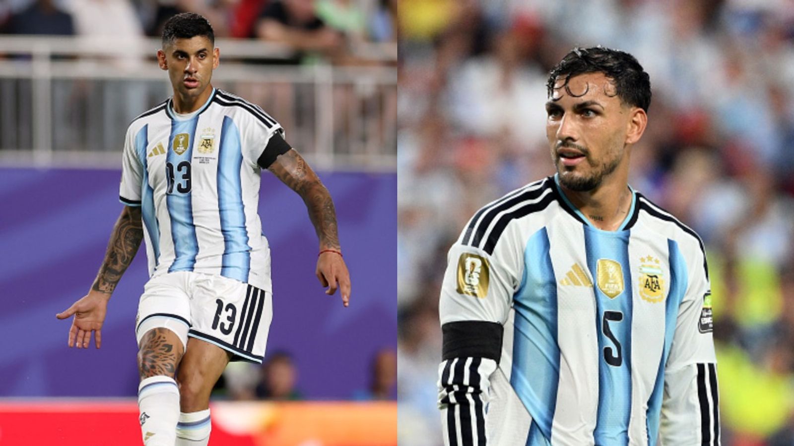 Cristian Romero and Leandro Paredes Injury: Game availability update on Argentine stars Cristian Romero and Leandro Paredes in the frame (Getty)