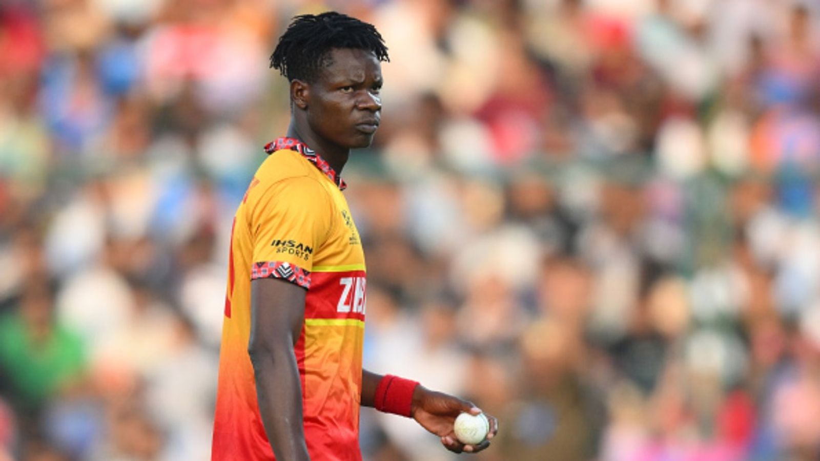 Muzarabani, Ngarava star as Zimbabwe crush Bangladesh by 32 Runs in first T20I Blessing Muzarabani in this frame. (Getty)