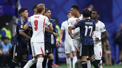 Watch: England star Jude Bellingham involved in ugly fight after World Cup defeat to Argentina England's Bellingham involved in ugly fight after World Cup exit vs Argentina