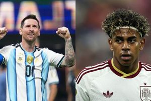 Most insane World Cup story ever: Messi reunites with baby he once bathed; Lamine Yamal SportsTak